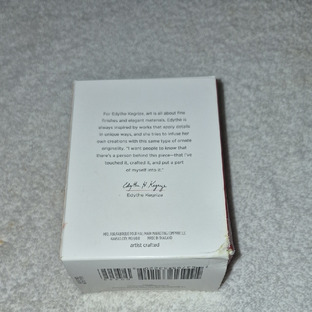 Hallmark Keepsake Ornament with Blue and White Maid - Picture 3 of 7